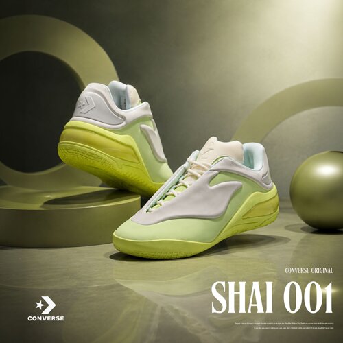 代购Converse SHAI 001 Lace Up蕾丝版篮球鞋亚历山大签名款亮色
