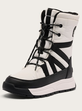 代购SOREL女雪地靴高帮棉鞋靴防水尼龙保暖增高鞋CARIBOU HORIZO