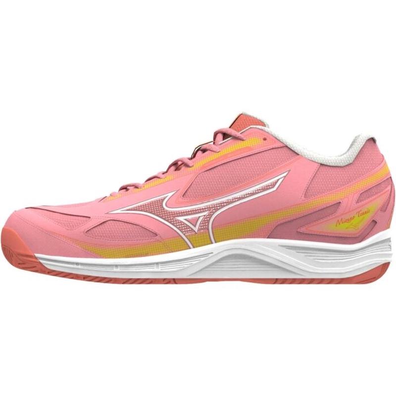 代购Mizuno美津浓女士网球鞋提升蹬地力稳定支撑舒适贴合