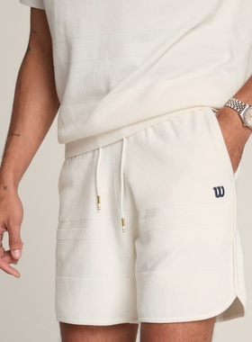 代购Wilson Lafayette Short Unlined威尔胜网球运动短裤透气速