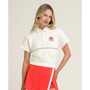 代购Wilson威尔胜女士网球服透气舒适易穿脱可调节通风保暖设计