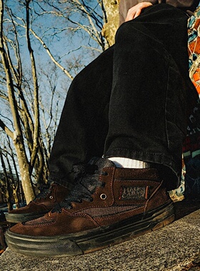 代购VANS Skate Half Cab Wafflecup滑板鞋防滑街头潮流休闲新款