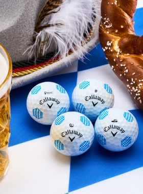 代购Callaway CHROME TOUR十月慕尼黑啤酒节TRUTRACK限量高尔夫球