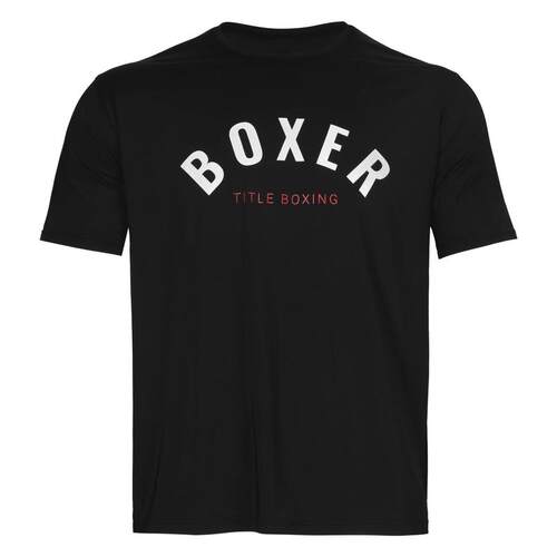 代购Title Boxing男士拳击T恤自由活动透气干爽快干设计舒适贴身