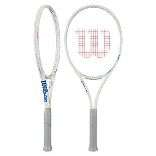 代购Wilson威尔胜网球拍控球旋转快速挥拍白色轻量碳素网球训练