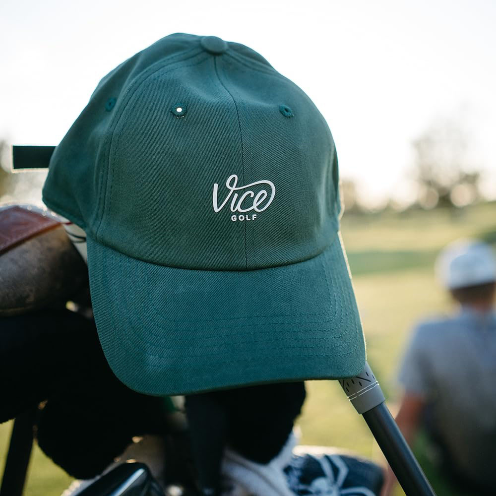 VICE Golf Dad Hat可调休闲帽遮阳防晒鸭舌帽吸汗透气高尔夫球帽