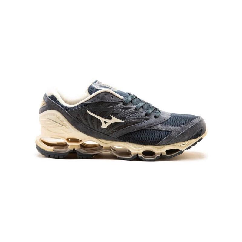 Mizuno美津浓潮流缓震跑步鞋绿魂清新百搭运动鞋Wave Prophecy LS
