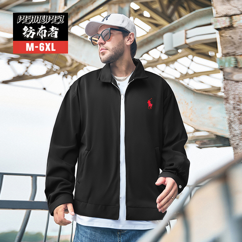 纺布者潮流时尚夹克个性绣标设计感高级外套男女同款秋冬季夹克