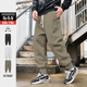 休闲长裤 纺布者潮牌大码 男 运动裤 宽松束脚卫裤 男装 320G重磅美式