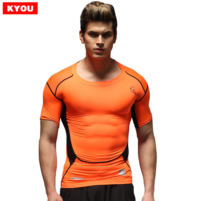 Vêtement fitness homme KYOU SPORTS JSY-2015028 en spandex - Ref 617015 Image 2