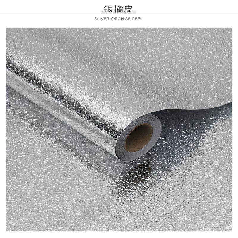 垫子防水用铝箔纸隔热冰箱防水橱柜贴纸厨房防油自粘贴纸铝箔吕膜