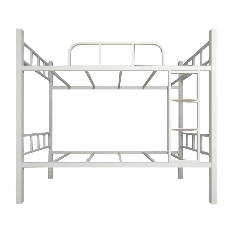 上下铺双层床铁床双人员工宿舍上下床学校公寓铁架高低铁艺床架子