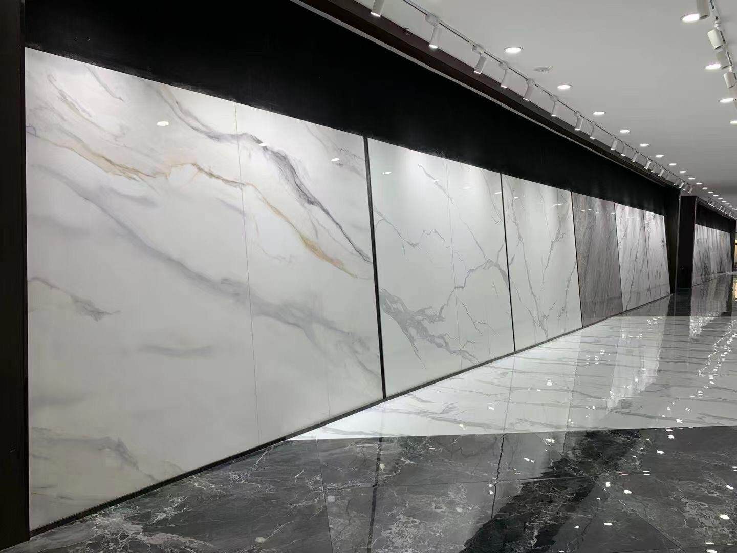800x2600岩板电视背景墙瓷砖客厅陶瓷大板无限连纹大理石高档轻奢