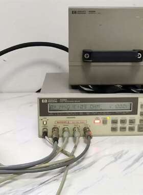 可维修惠普4339A加测试座，测试体积电阻和表