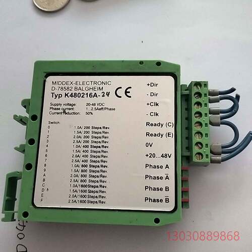 MIDDEX ELECTROC控制器K480216A-2议价 - 封面