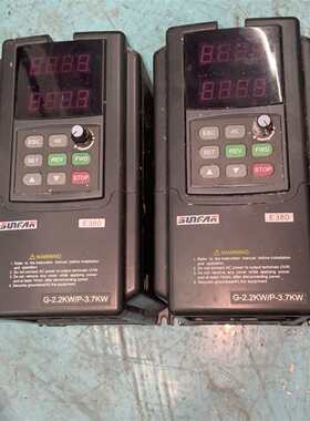 可维修四方E380变频器2.2/3.7KW，整机型号E3议价