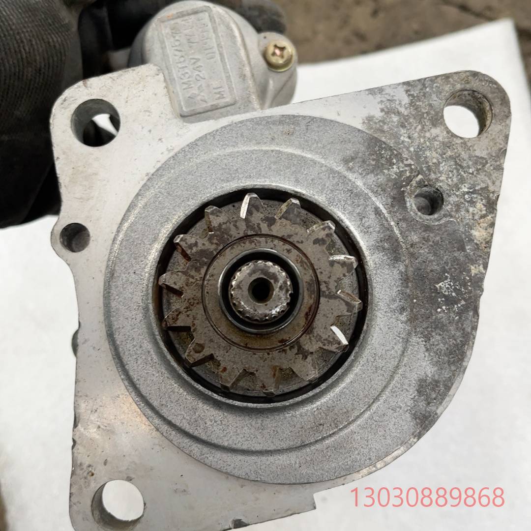 可维修三菱 4D31 6DR5 发动机起动机 M3T57575 带