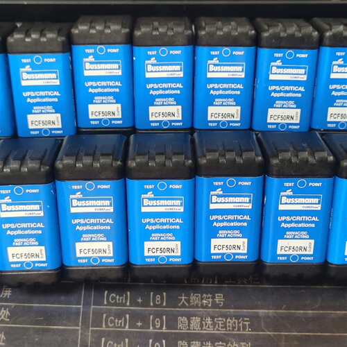 可维修BUSSMANN保险丝FCF50RN熔断器，库存尾议价