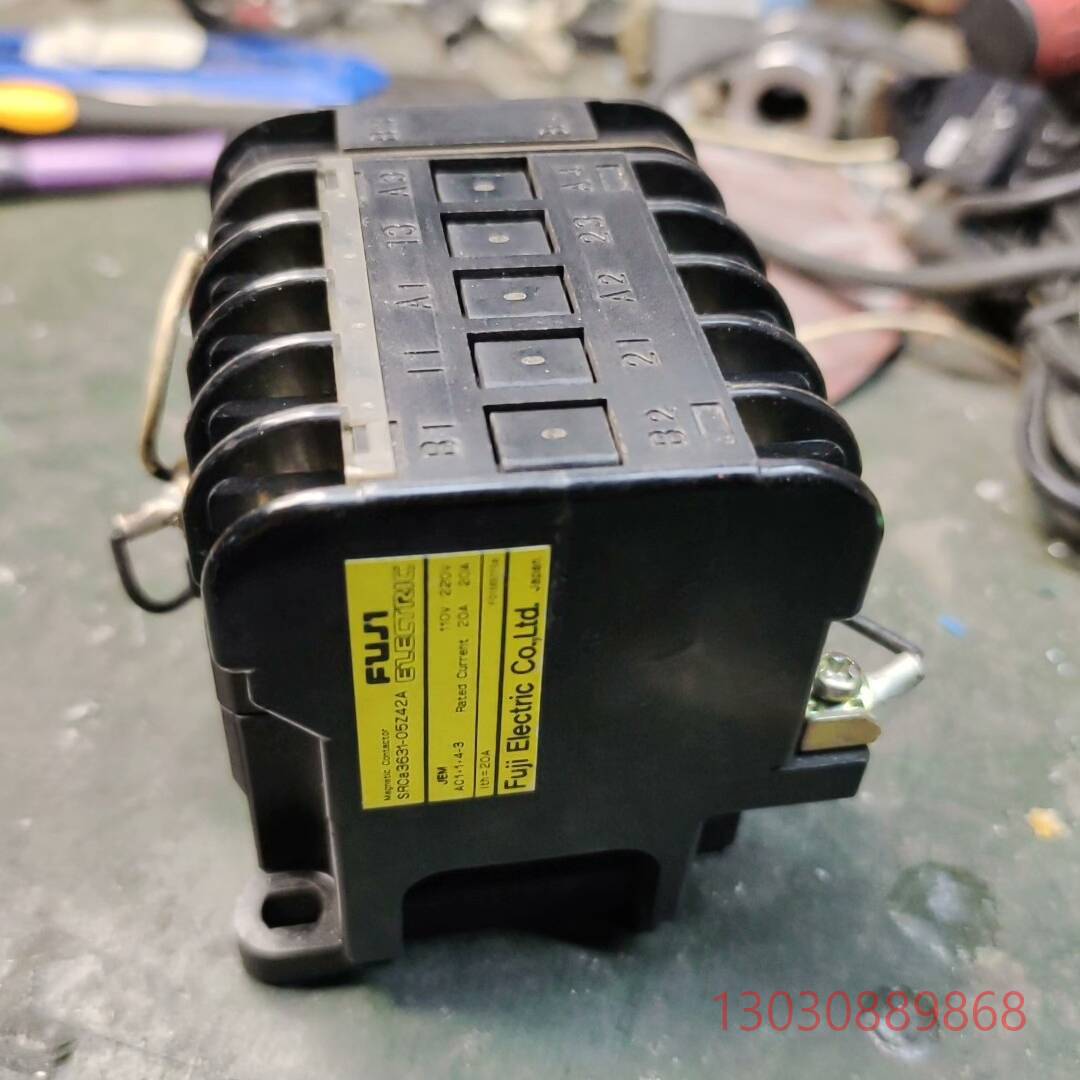 可维修原装拆机FUJI富士老款交流接触器SRCa3631