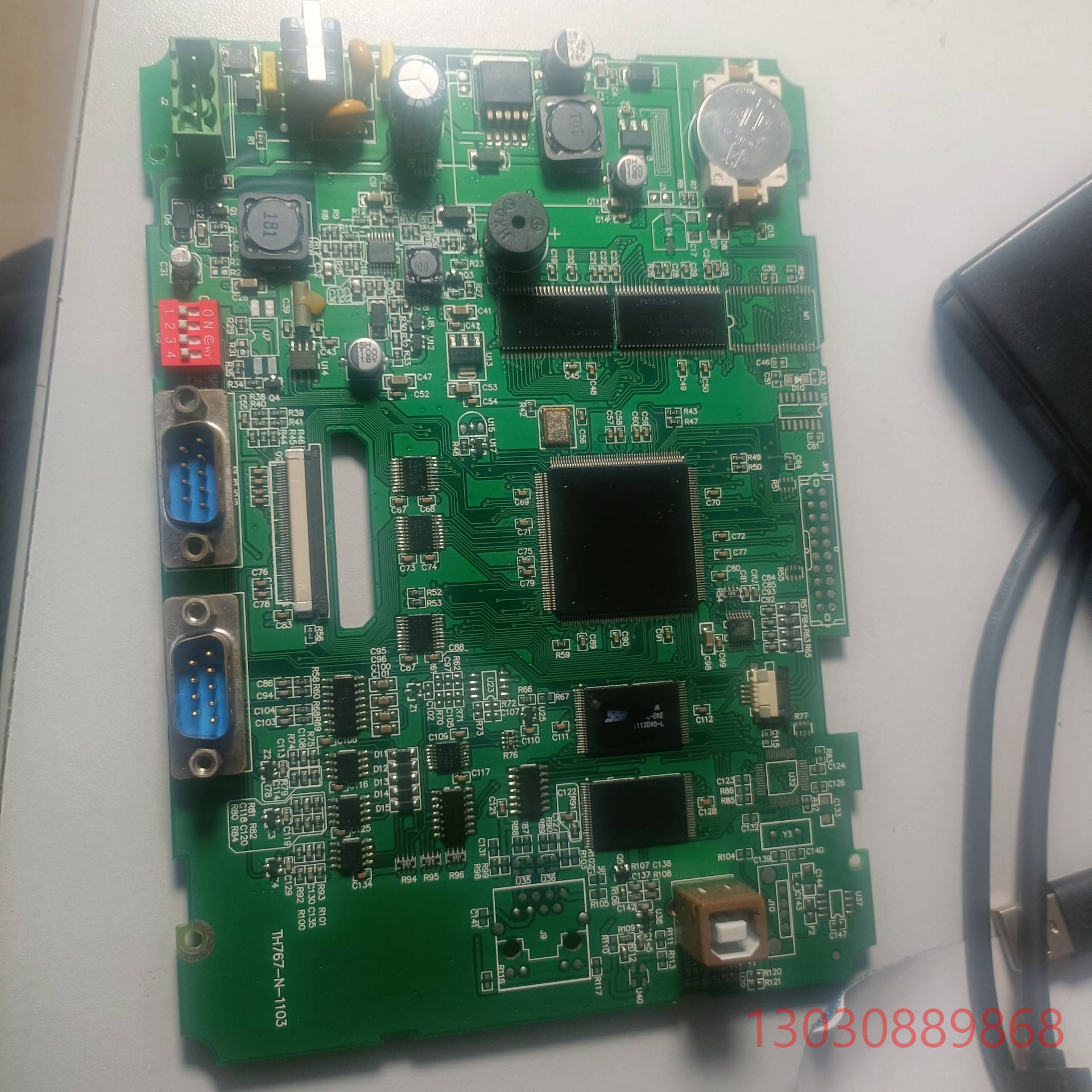 可维修信捷触摸屏TH765-N实物拍主板一张，功