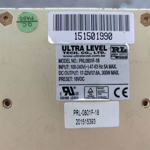 可维修PRL0801F-18 ULTRA LEVEL开关电源 工业议价