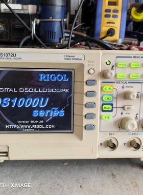 可维修普源彩色液晶数字示波器，ds1072U，两
