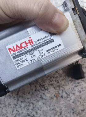 可维修拆机 MSMD022S2D7 那智MZ04一轴电机 成色如