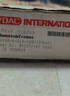 可维修HYDAC HDA 4444-A-016-149 10BAR