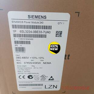 7UA0全新G120 功率议价 0BE33 6SL3224