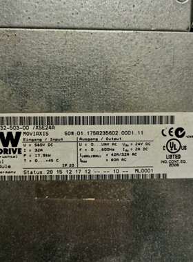 可维修Sew驱动器MXA80A-032-503-00/XSE24A