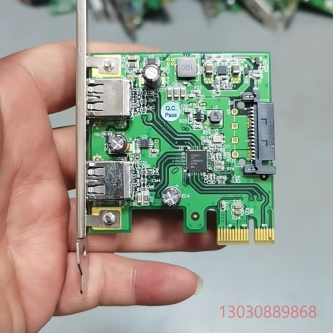 可维修PCI-E   USB卡 U3-PCIE1XG205 Rev