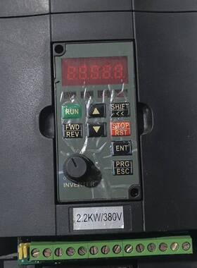 可维修科普变频器KEPU.  380V.  2.2KW. 实物图拍