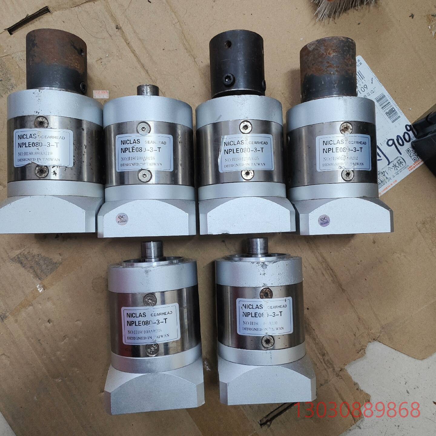 可维修拆机nple080-3-t行星减速机10台，成色如