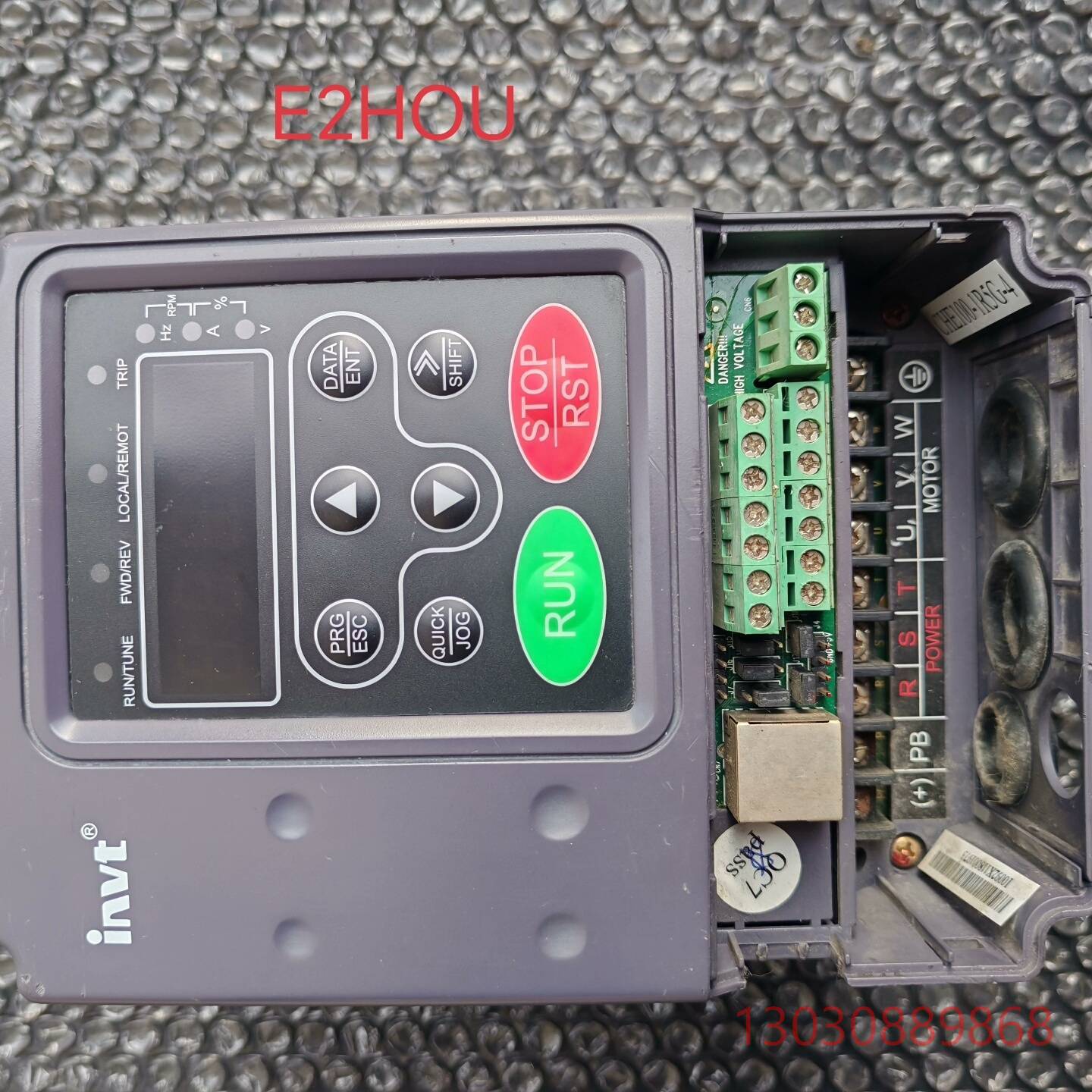 可维修英威腾che100-1r5-4变频器，1.5kw380v，成