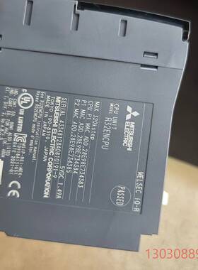 可维修三菱PLC CPU模块 R32ENCPU，成色漂亮，功