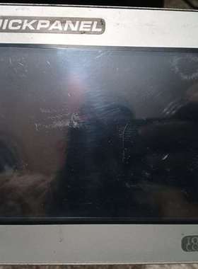 可维修QUICKPANEL触摸屏，上电显示如图，当配