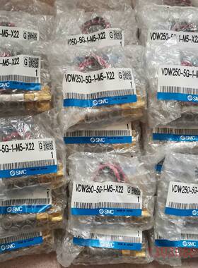 可维修全新SMC电磁阀，型号：VDW250-5G-1-M5-X22