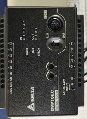 可维修台达PLC DVP10EC00R3，实物拍摄，成色漂亮