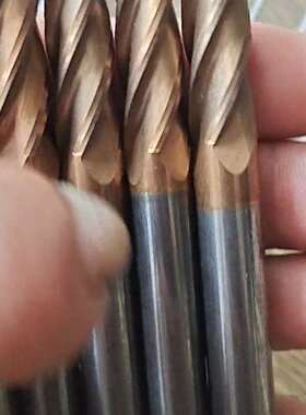 可维修8R1铣刀，3，4，5，6，8，10R0.5黄色有货