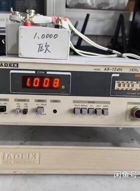 可维修日本 ADEX AX124N 1KHZ 交流电阻测试仪、毫