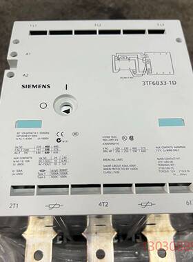 全新，3TF6833-1DM4，原装接触器 3TF68议价