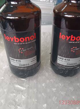 全新1升装莱宝Leybold真空泵PFPE油O 410议价