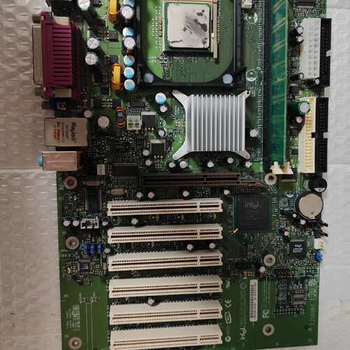 可维修原装拆机英特尔主板D845GEBV2+/D845PES议价