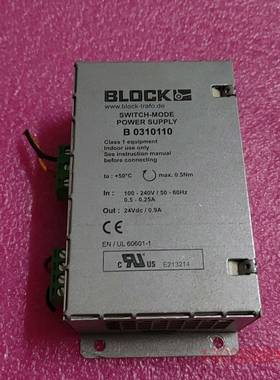 可维修BLOCK 24V  0.9A  B 0310110 开关电