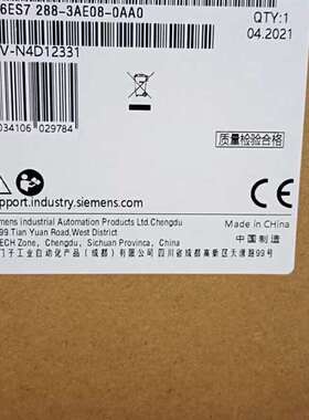 可维修6ES7288-3AE08-0AA0