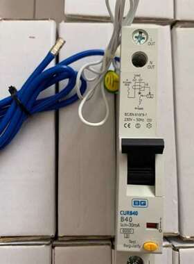 可维修RCBO B40 30mA 1P 漏电保护开关，
