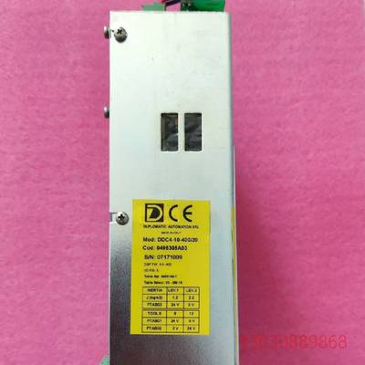 可维修意大利迪普马刀塔驱动器DDC4-10-400/20