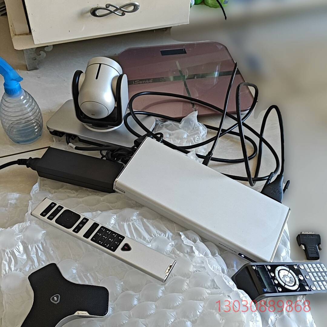 可维修polycom宝利通group500整套92新，包好用，
