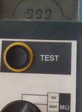 可维修美国megger电阻测试仪器。bm223型，通电