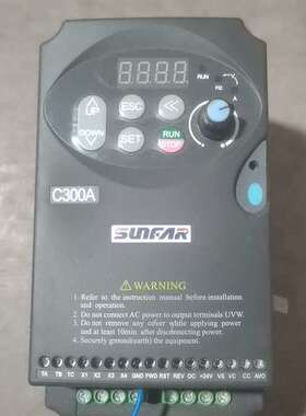 可维修SUNFAR四方变频器C300A-2S0015L，1.5KW